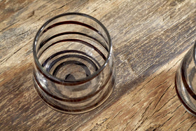 Nadia Tumbler - Mocha - (Set of 4)