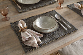 Gatita Seagrass Placemat Rectangular - Mocha - (Set of 4)