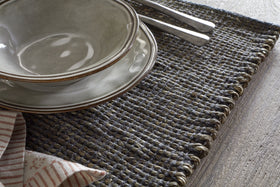 Gatita Seagrass Placemat Rectangular - Mocha - (Set of 4)