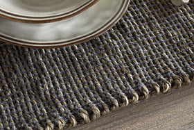 Gatita Seagrass Placemat Rectangular - Mocha - (Set of 4)