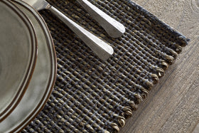 Gatita Seagrass Placemat Rectangular - Mocha - (Set of 4)