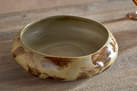 Terra Serving Bowl - Khaki Green