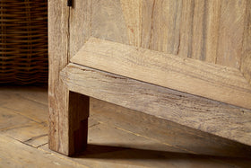 Iya Reclaimed Wood Wardrobe - Natural