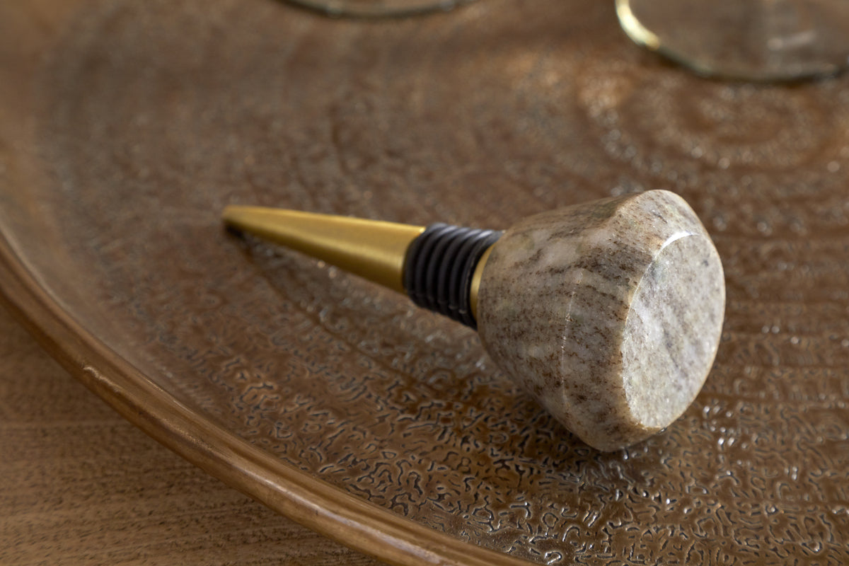 Sharaab Bottle Stopper - Grey