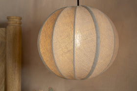 Dharini Linen Lampshade - Natural