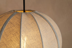 Dharini Linen Lampshade - Natural