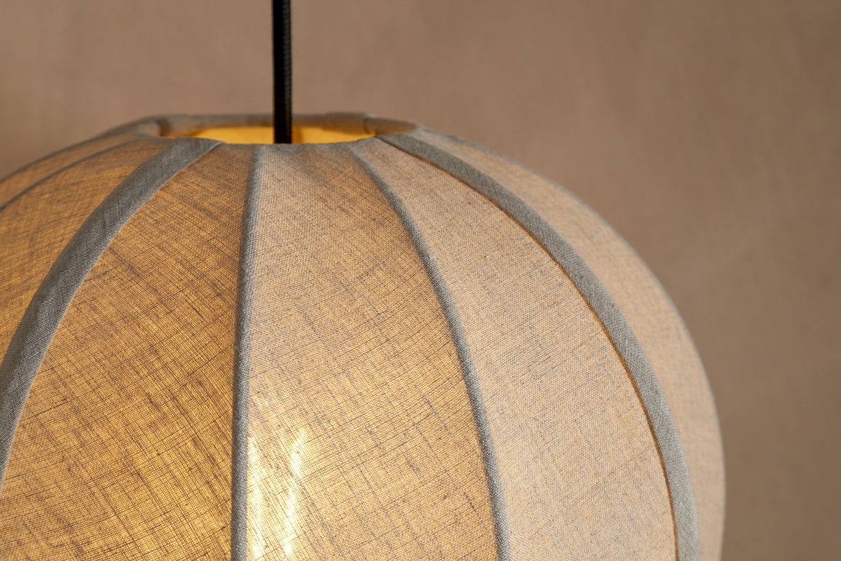 Dharini Linen Lampshade - Natural