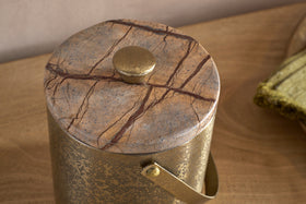 Amaya Ice Bucket - Aged Antique