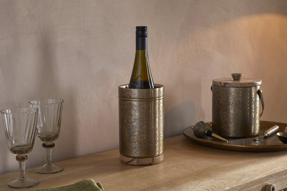 Amaya Wine Cooler - Aged Antique