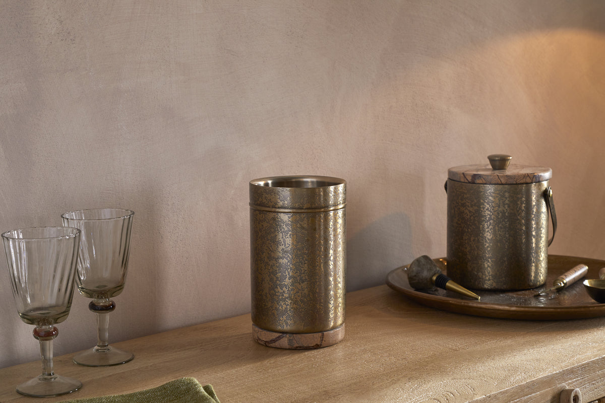 Amaya Wine Cooler - Aged Antique