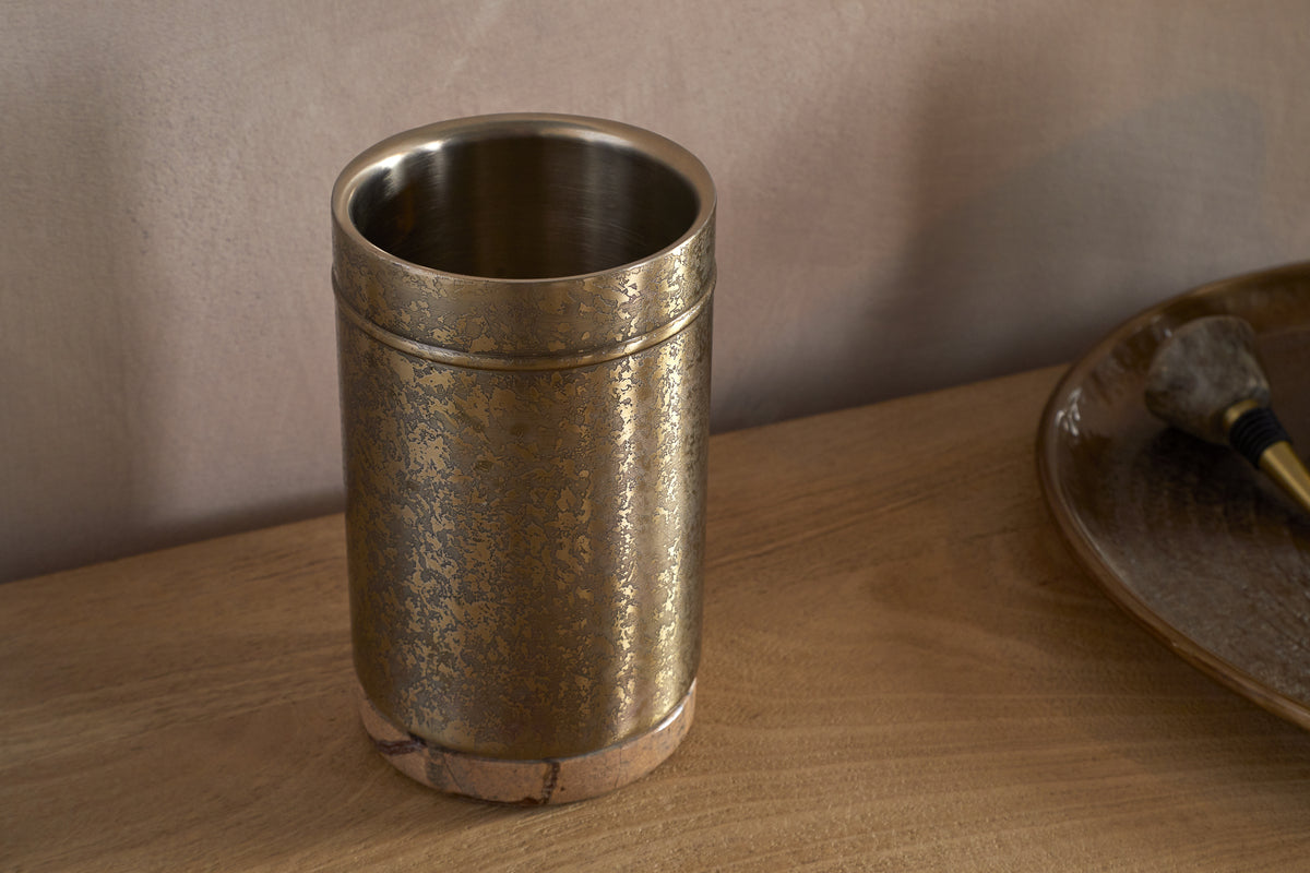 Amaya Wine Cooler - Aged Antique