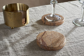 Amaya Coasters - Aged Antique