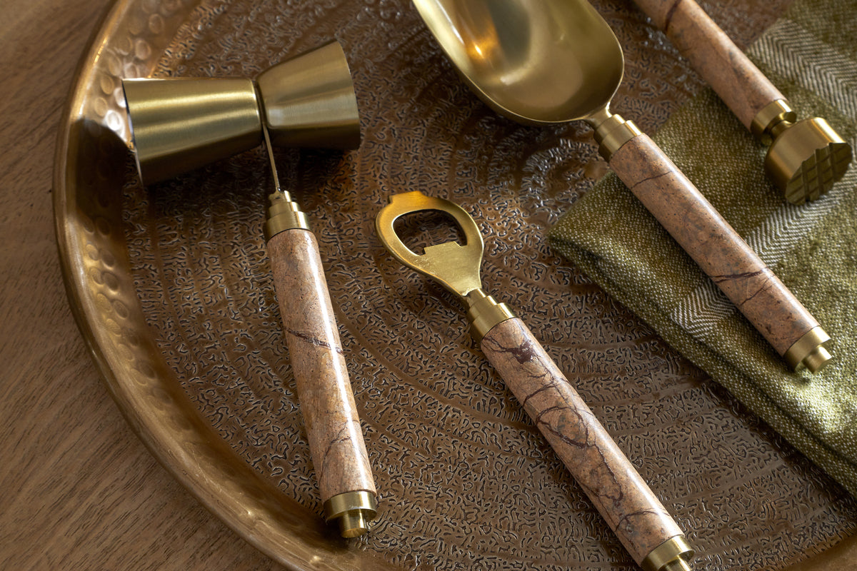 Amaya Cocktail Set - Aged Antique - (Set of 4)
