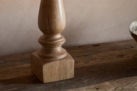 Hega Mango Wood Lamp - Natural