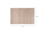 Nabami Chevron Jute Rug - Natural
