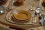 Nuwara Dinnerware Set  - Mustard (Set of 12)