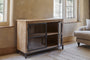 Nirvi Mango Wood & Iron Sideboard - Black
