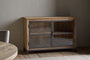 Nirvi Mango Wood & Iron Sideboard - Black