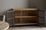 Nirvi Mango Wood & Iron Sideboard - Black