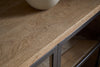 Nirvi Mango Wood & Iron Sideboard - Black