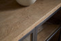Nirvi Mango Wood & Iron Sideboard - Black