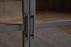 Nirvi Mango Wood & Iron Sideboard - Black