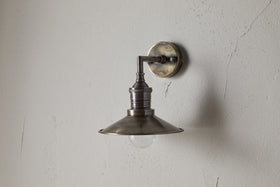 Najja Brass Wall Lamp - Antique Brass