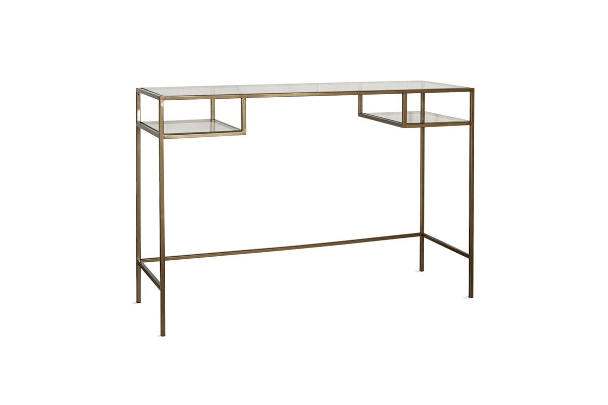 Nakuru Iron & Glass Console Table