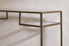 Nakuru Iron & Glass Console Table