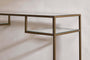 Nakuru Iron & Glass Console Table