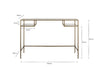 Nakuru Iron & Glass Console Table