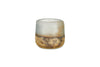 Ngolo Tealight Holder - Aged Smoke