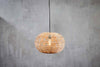 Noko Wicker Round Pendant - Natural - Large