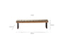 Oso Wooden Bench