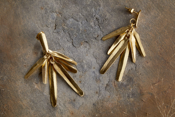 Omuti Earrings - Gold