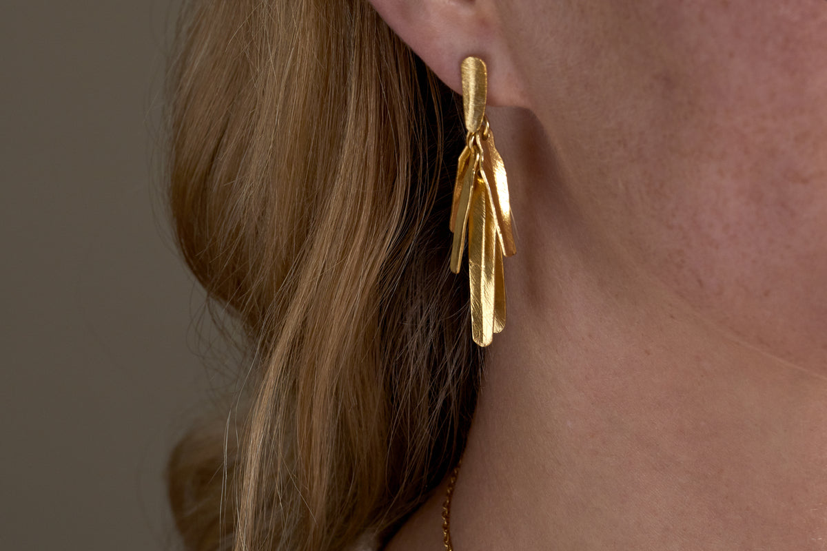 Omuti Earrings - Gold