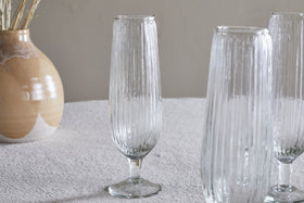 Otuba Champagne Flute - Clear (Set of 4)