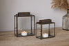 Obi Mini Table Lantern - Antique Brass