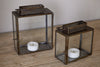 Obi Mini Table Lantern - Antique Brass