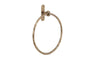 Olani Towel Ring - Antique Brass-Trade nkuku