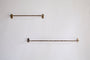 Olani Bathroom Hanging Rail - Antique Brass-Trade nkuku