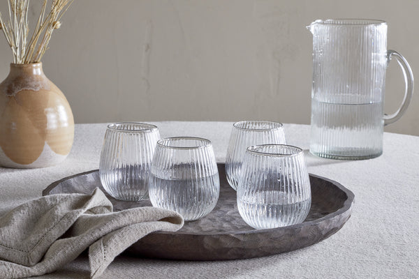 Otuba Tumbler - Clear (Set of 4)