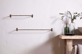 Olani Bathroom Hanging Rail - Antique Brass