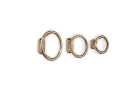Olani Bathroom Hooks - Antique Brass - (Set of 3)