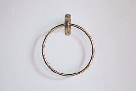 Olani Towel Ring - Antique Brass
