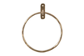 Olani Towel Ring - Antique Brass