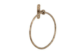 Olani Towel Ring - Antique Brass