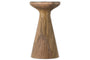 Omari Mango Wood Candlestick - Natural