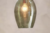 Otoro Recycled Glass Pendant - Green - Large Oval
