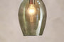 Otoro Recycled Glass Pendant - Green - Large Oval